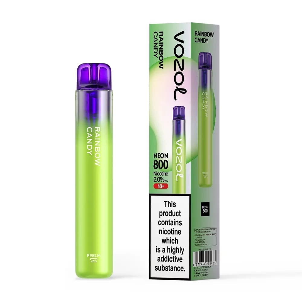 Tigara unica folosinta VOZOL Neon 800 - Rainbow Candy 20mg