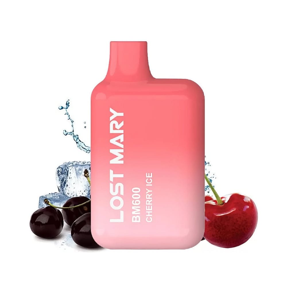 Tigara unica folosinta LOST MARY 600 PUFF - Cherry Ice 20mg