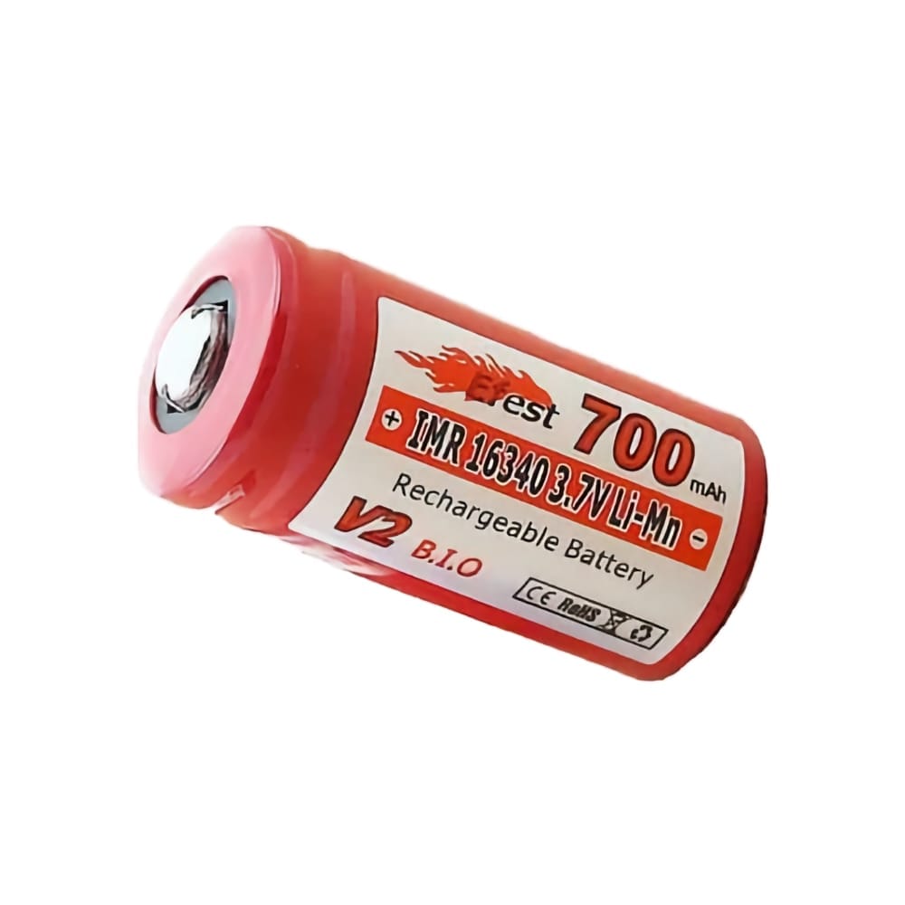 ACUMULATOR EFEST 16340 3.7V 700mAh – RED