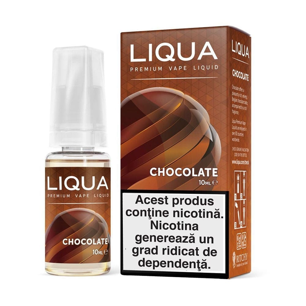 Lichid cu nicotina LIQUA Elements – Chocolate – 10ml – 12mg