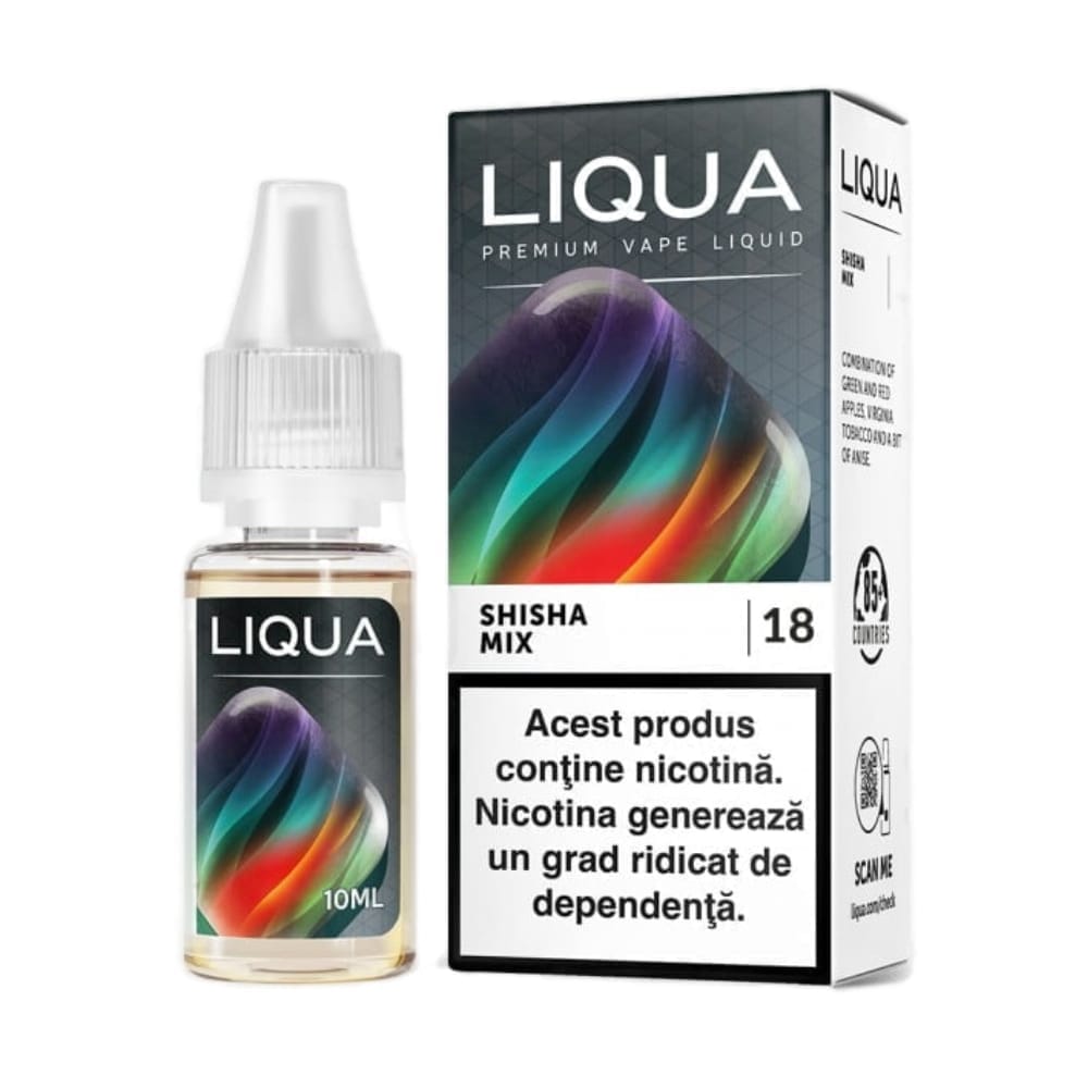 Lichid cu nicotina LIQUA Elements – Shisha Mix – 10 ml – 18mg