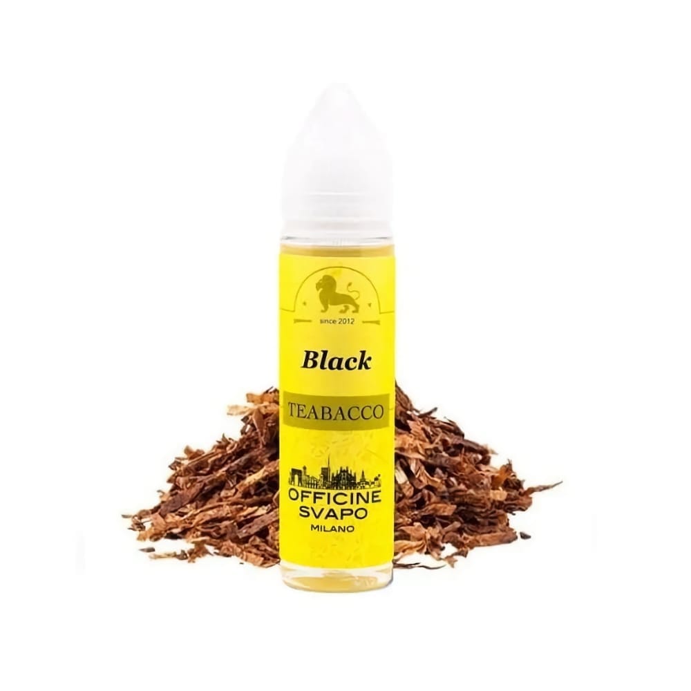 Lichid Officine Svapo – TeaBacco – Black – 20ml – 0mg