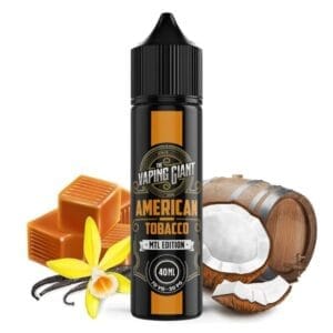 Lichid The Vaping Giant – American Tobacco 40ml 0mg