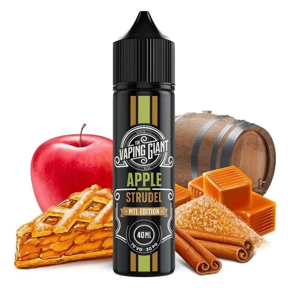 Lichid The Vaping Giant – Apple Strudel 40ml 0mg