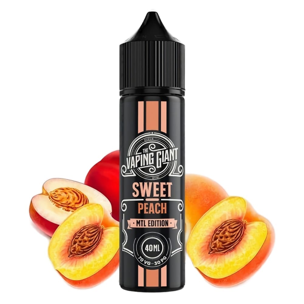 Lichid The Vaping Giant – Sweet Peach 40ml 0mg
