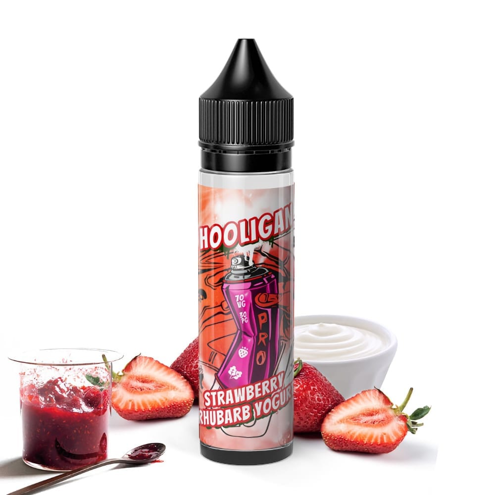Lichid HOOLIGAN – Rhubarb Yogurt 40ml 0mg