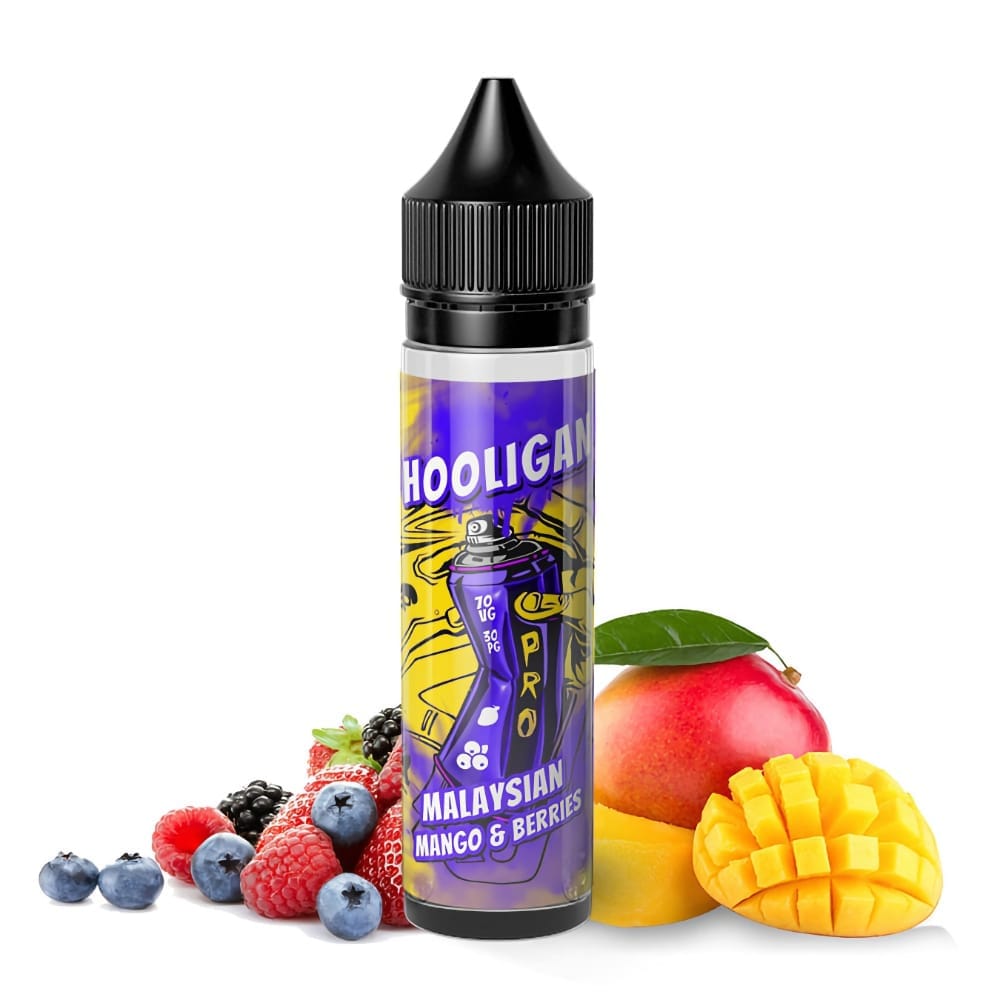 Lichid HOOLIGAN – Malasyan Mango & Berries 40ml 0mg