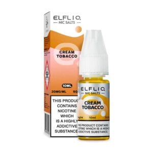 Lichid ElfBar ELFLIQ – Nic Salt - Cream Tobacco 20mg