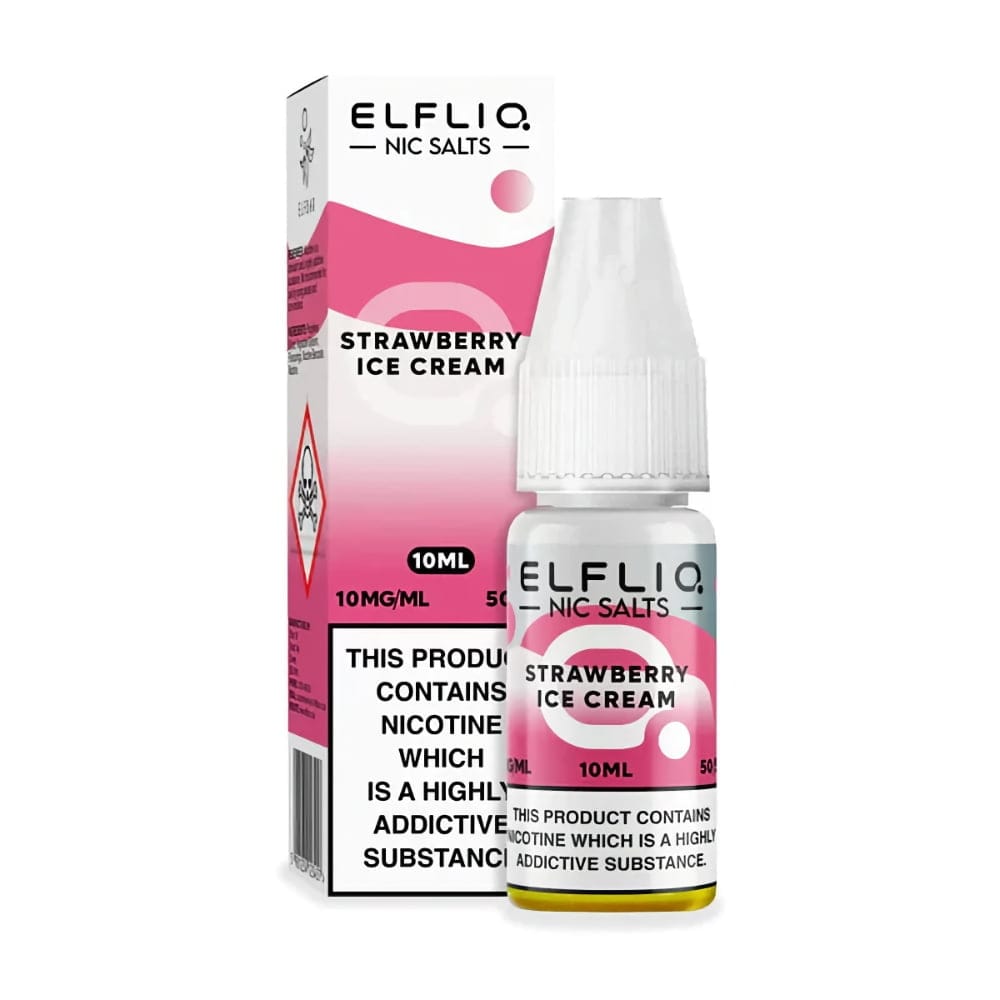 Lichid ElfBar ELFLIQ – Nic Salt - Strawberry Ice Cream 20mg