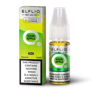 Lichid ElfBar ELFLIQ – Nic Salt - Sour Apple 20mg