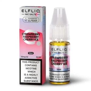 Lichid ElfBar ELFLIQ – Nic Salt - Strawberry Raspberry Cherry Ice 20mg