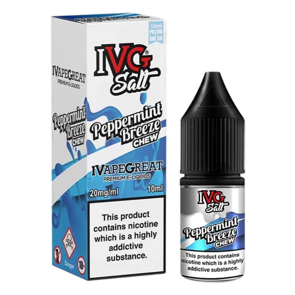 Lichid IVG SALTS – Peppermint Breeze Chew 10ml 20mg