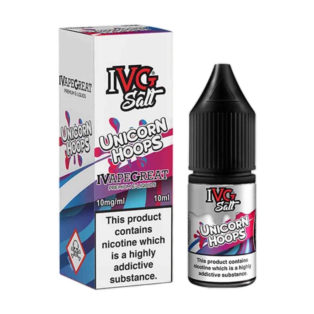 Lichid IVG SALTS – Unicorn Hoops 10ml 20mg