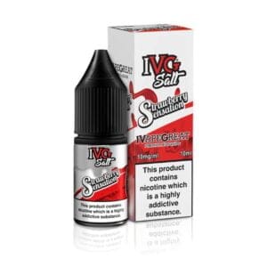 Lichid IVG SALTS – Strawberry Sensation 10ml 20mg