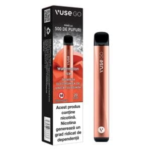 Tigara unica folosinta Vuse GO 500 – Watermelon Ice 20mg