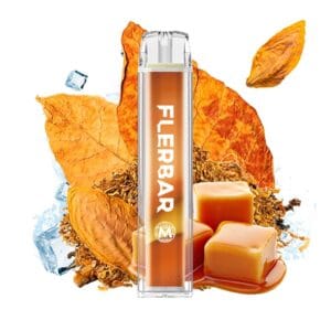 Tigara unica folosinta Flerbar M 600 - Caramel Tobacco 20mg