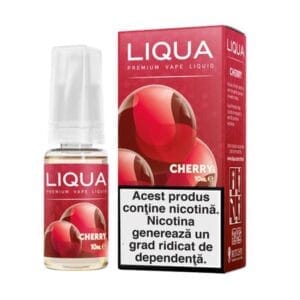Lichid cu nicotina LIQUA Elements – Cherry – 10ml – 18mg