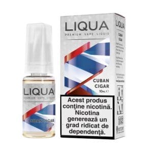 Lichid cu nicotina LIQUA Elements – Cuban Cigar – 10ml – 12mg