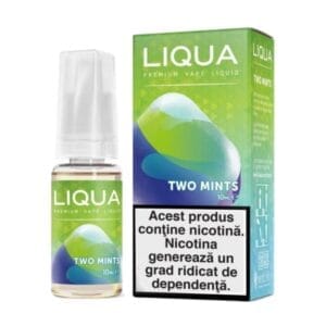 Lichid cu nicotina LIQUA Elements – Two Mints – 10ml – 18mg