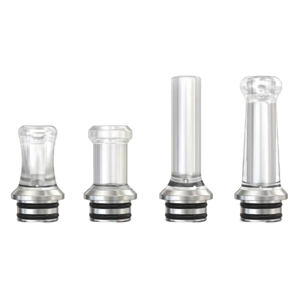 Kit Mustiucuri Drip Tip AMBITION MOD – Transparent