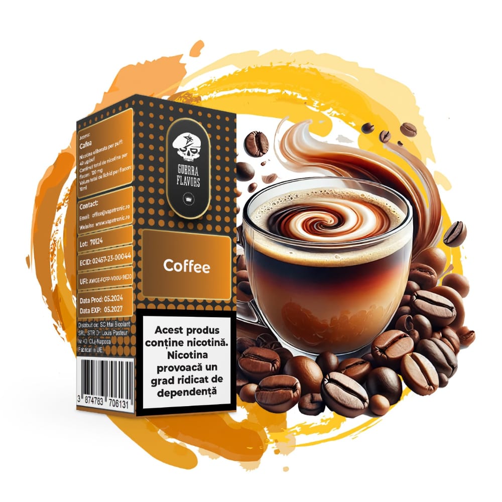 Lichid GuerraLiq TPD Coffee 12mg 10ml