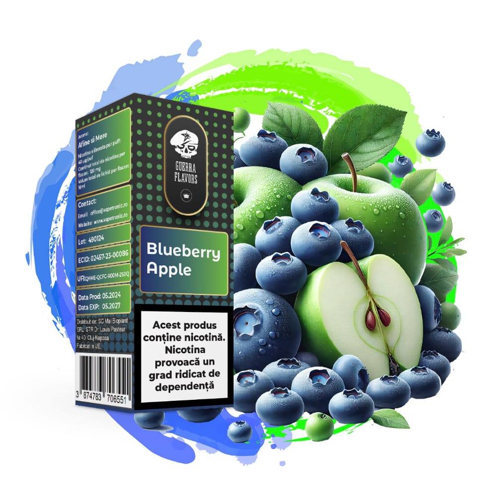 Lichid GuerraLiq TPD Blueberry Apple 12mg 10ml