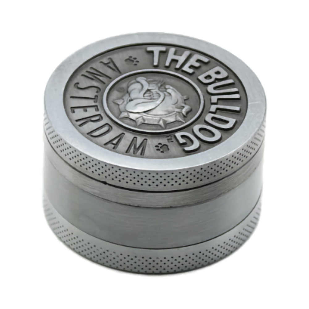 Grinder The Bulldog 3 Parti Argintiu