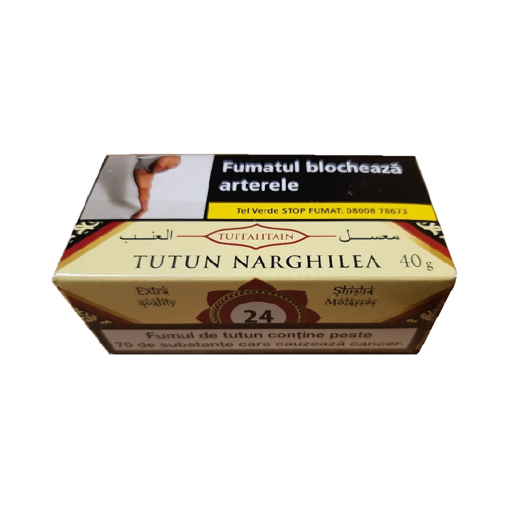 Tutun pentru narghilea Tuffahtain 24, 40g, aroma struguri
