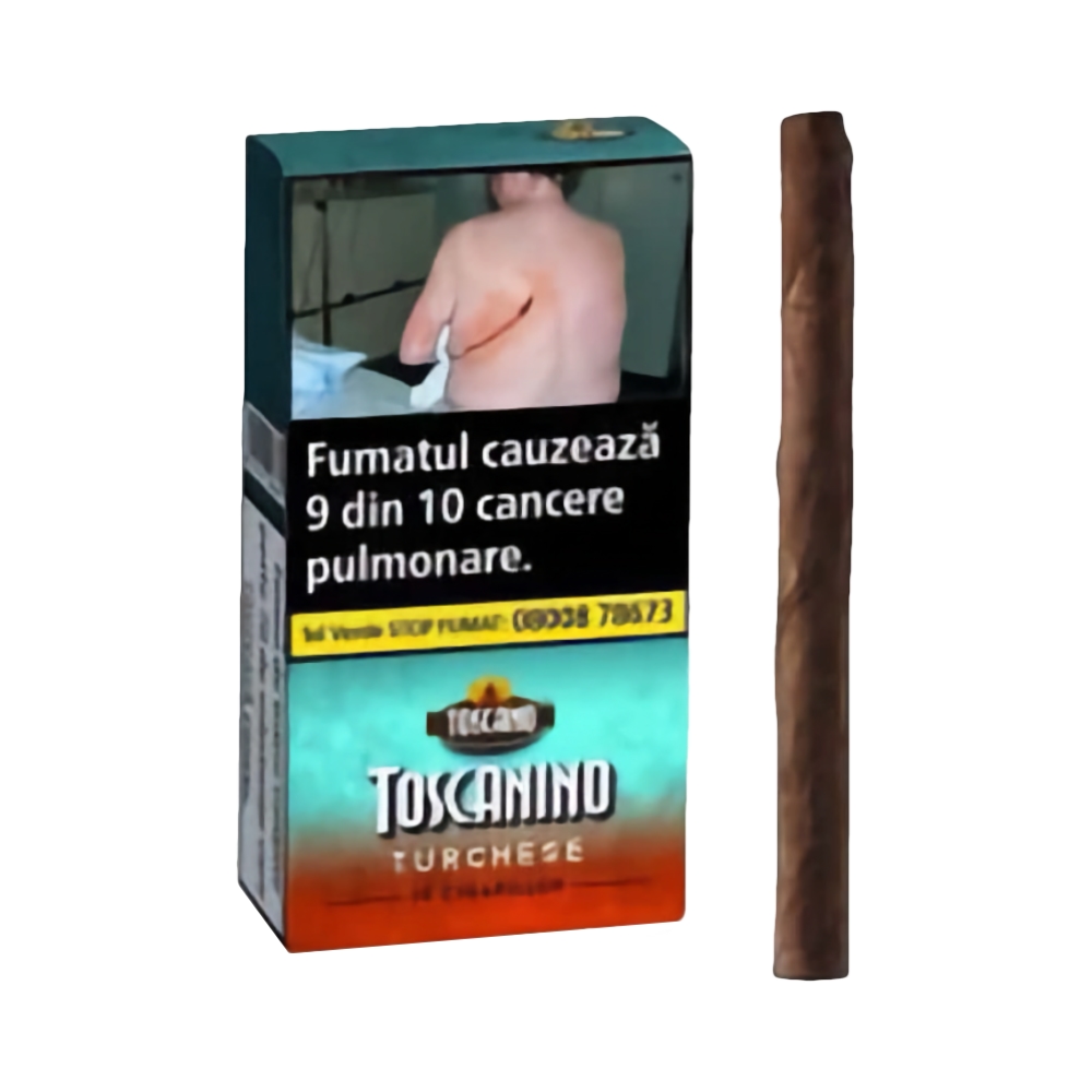 Tigari de foi Toscanino Turchese - Menta si Portocale (10)