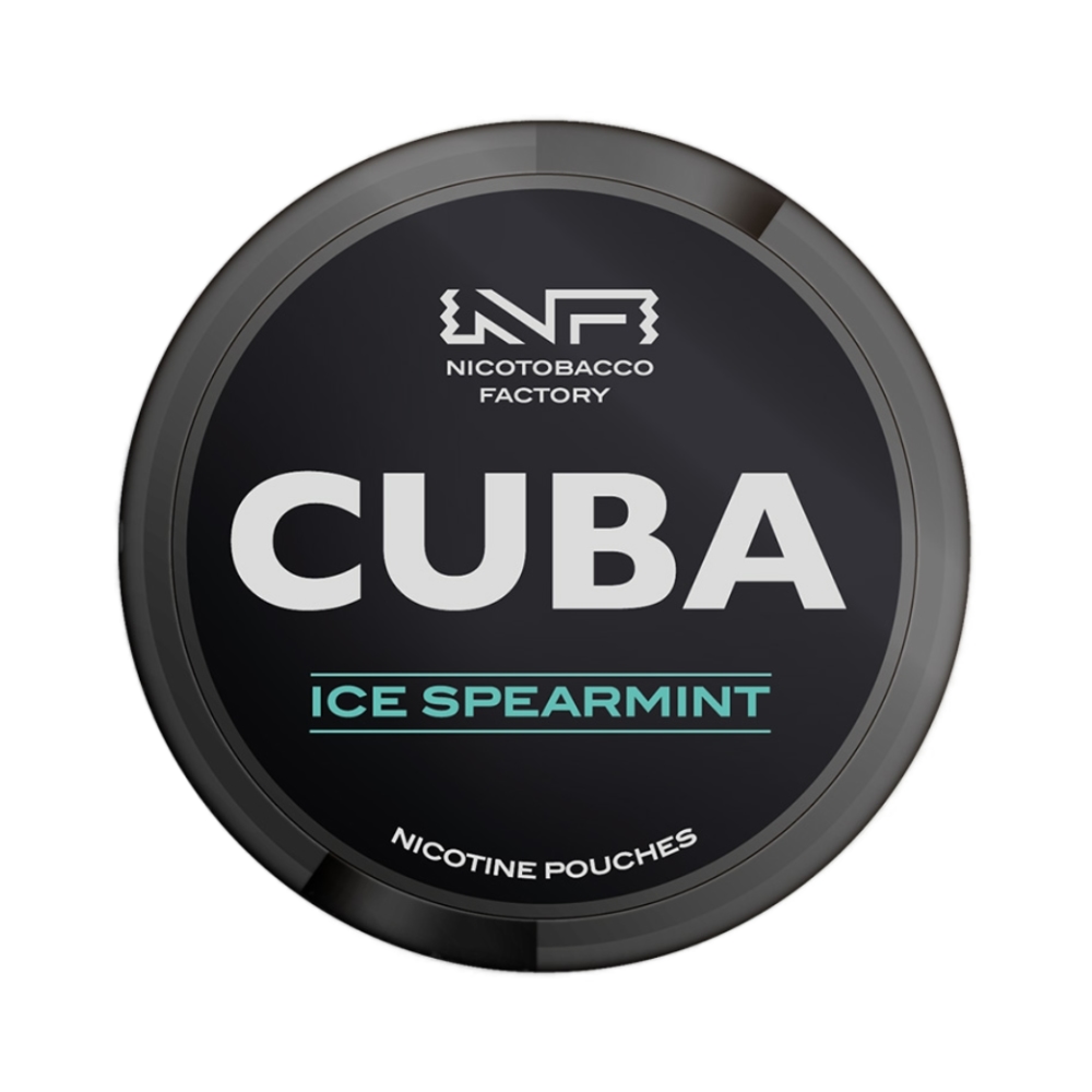 NICOTINE PADS - Black Cuba - Ice Spearmint 20mg