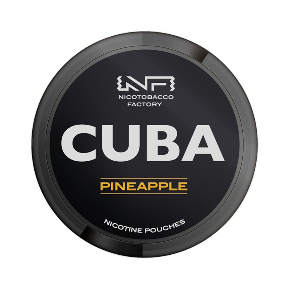 NICOTINE PADS - Black Cuba - Pineapple 20mg