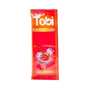 Card aromatizant Tobi Cherry pentru tutun si tigari