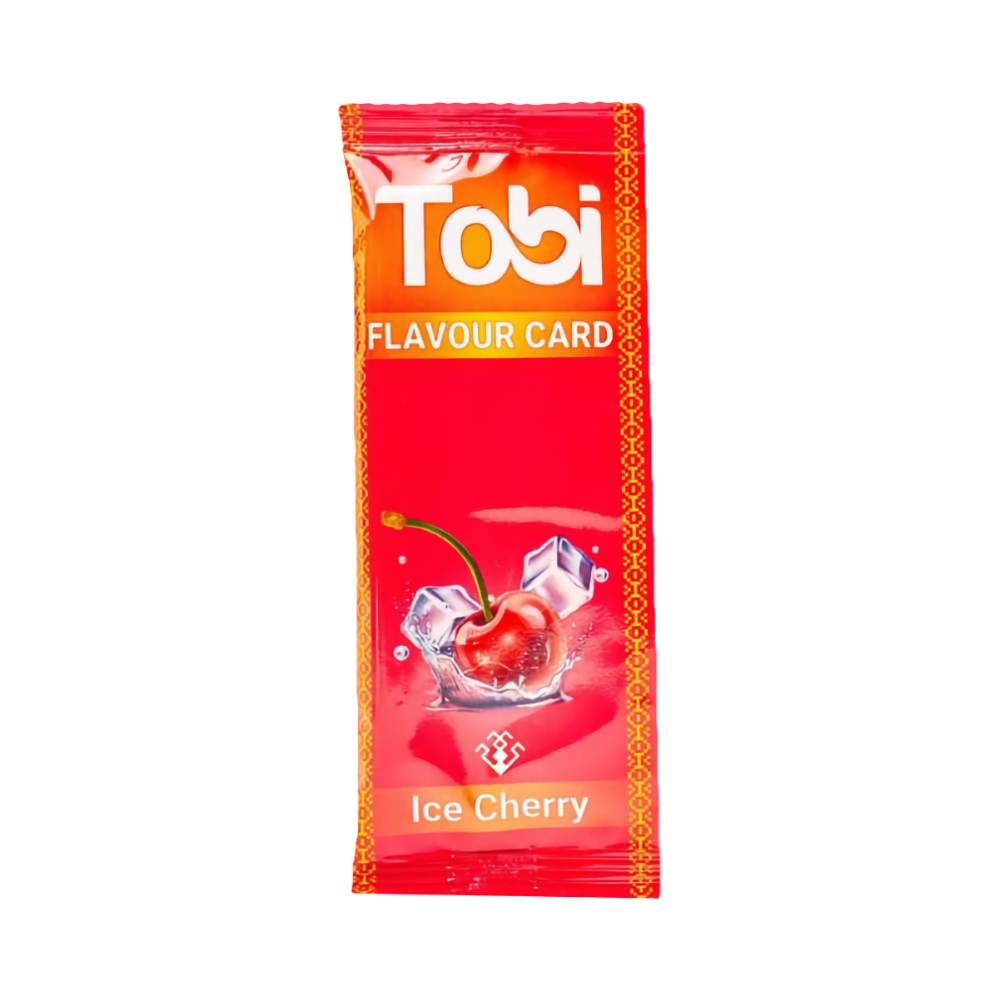 Card aromatizant Tobi Cherry pentru tutun si tigari