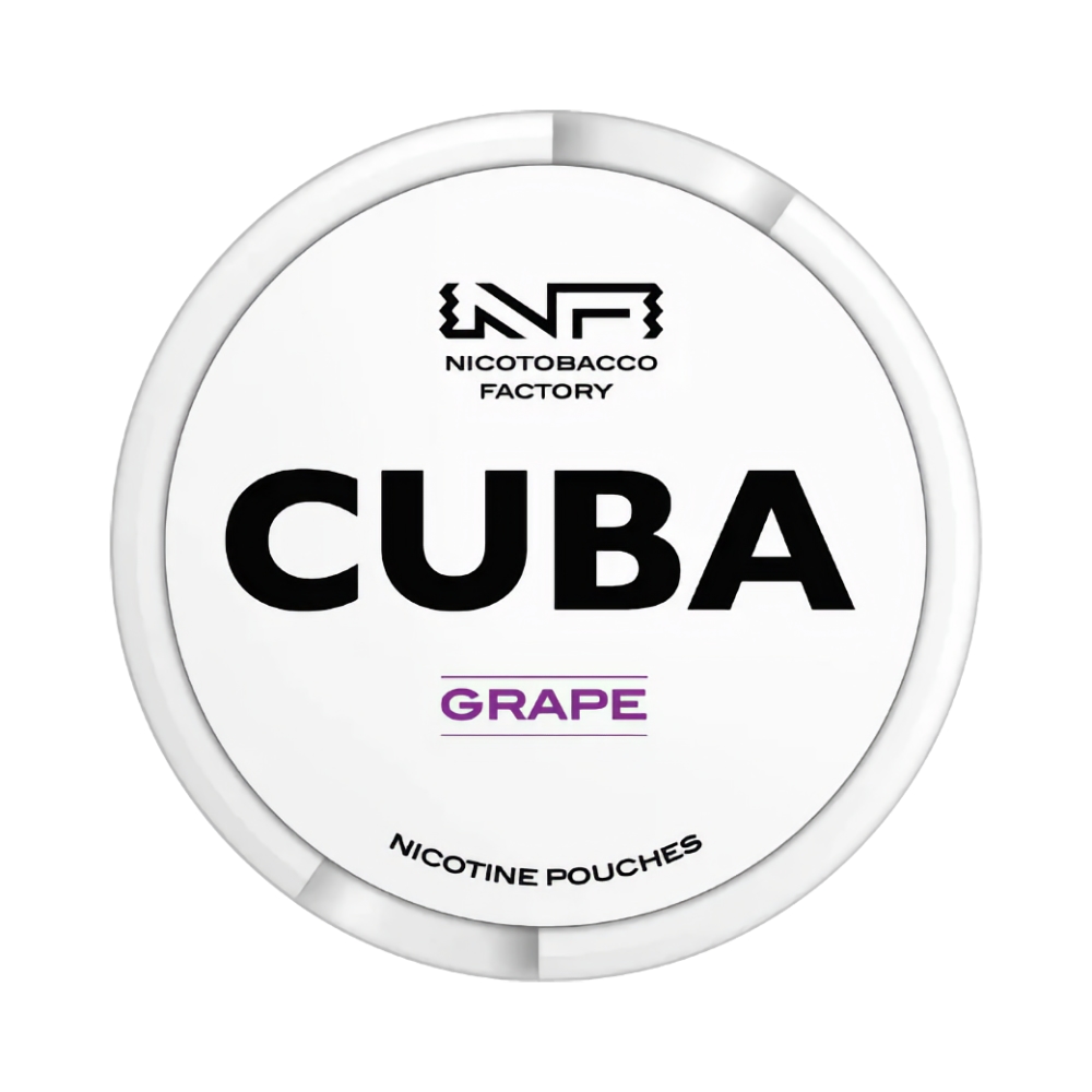NICOTINE PADS - White Cuba - Grape 16mg