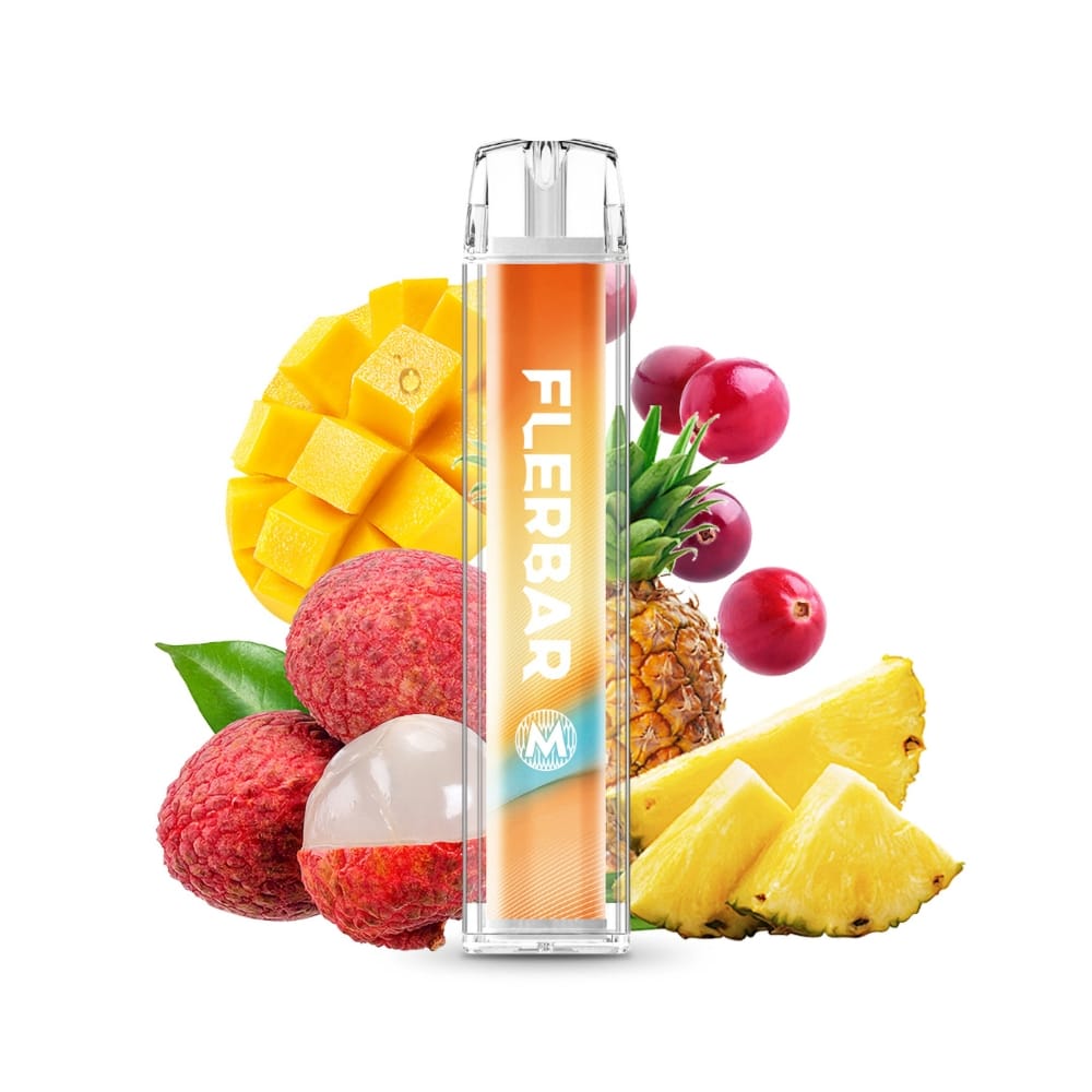 Tigara unica folosinta Flerbar M 600 - Tropical Fruits Fusion 20mg