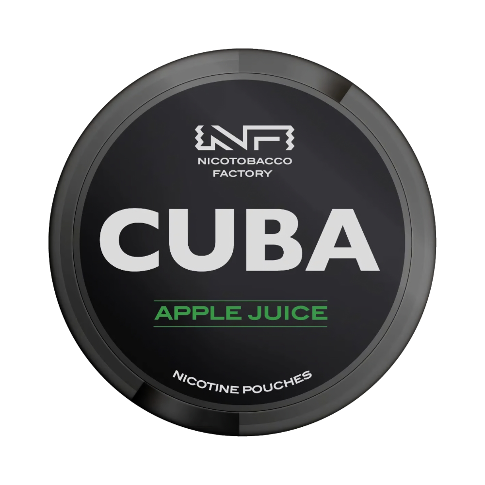 NICOTINE PADS - Black Cuba - Apple Juice 20mg