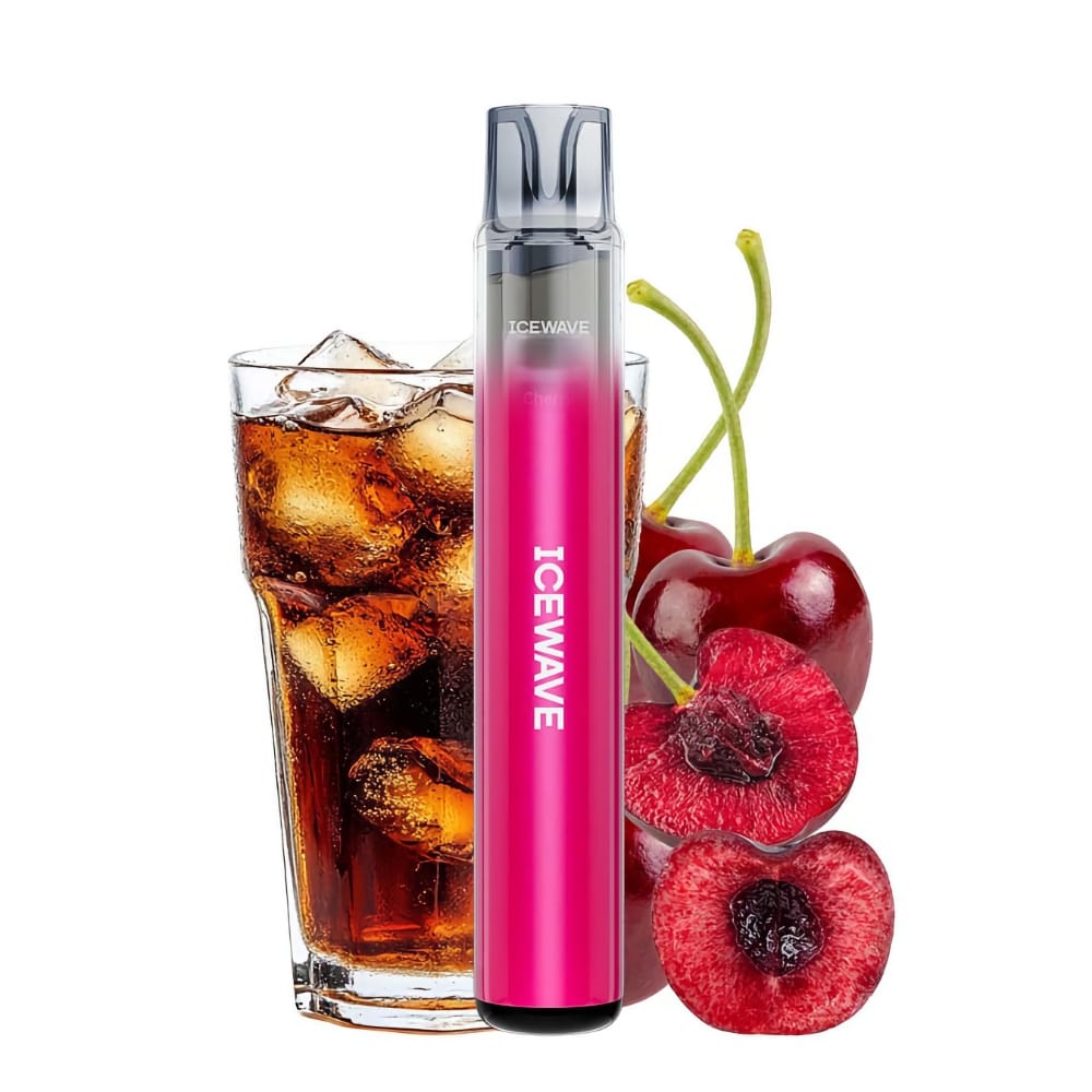 Kit IceWave E1 Plum Pink 1000 pufuri Cherry Cola 2ml 20mg