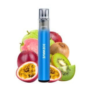 Kit IceWave E1 Azure Blue 1000 pufuri Kiwi Passion Fruit Guava 2ml 20mg