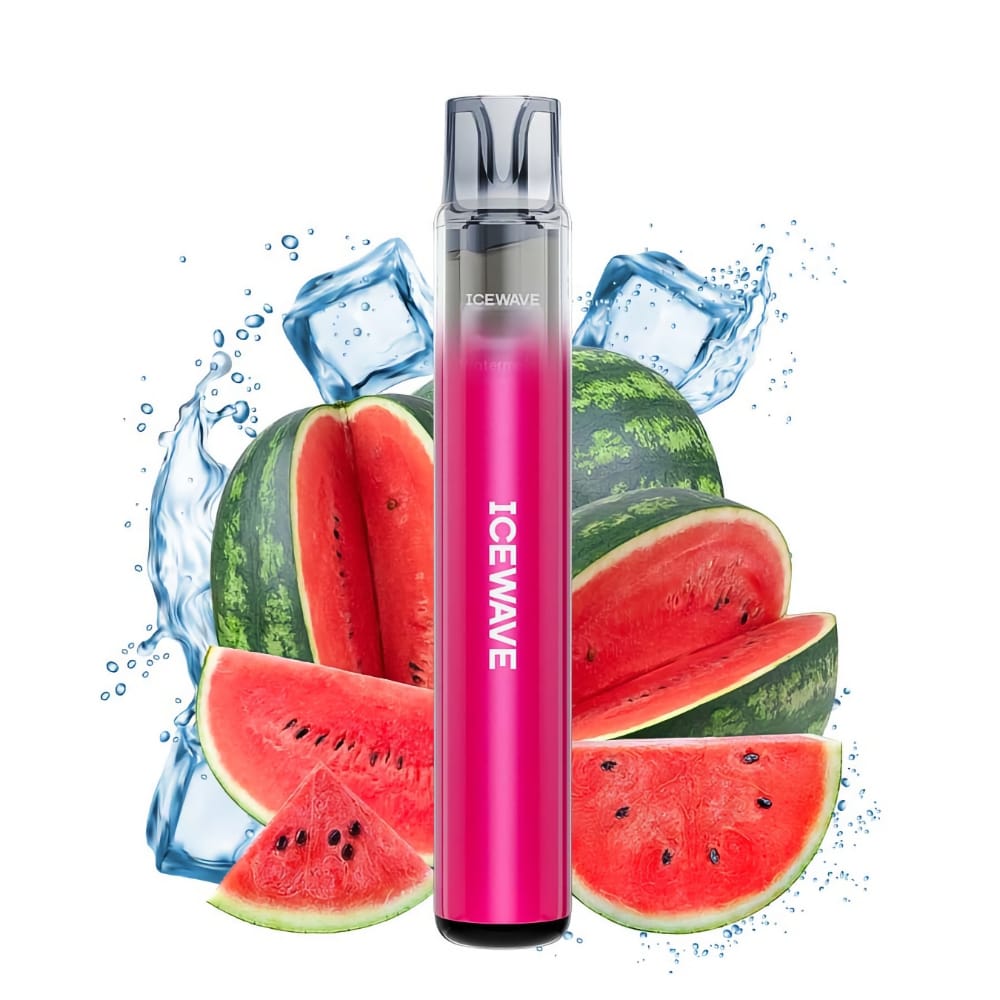 Kit IceWave E1 Plum Pink 1000 pufuri Watermelon Ice 2ml 20mg