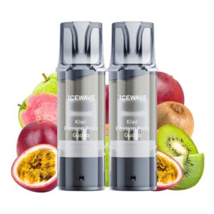 Cartus IceWave E1 Pod Kiwi Passion Fruit Guava 2ml 20mg [2 Bucati]