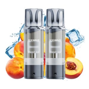 Cartus IceWave E1 Pod Peach Ice 2ml 20mg [2 Bucati]