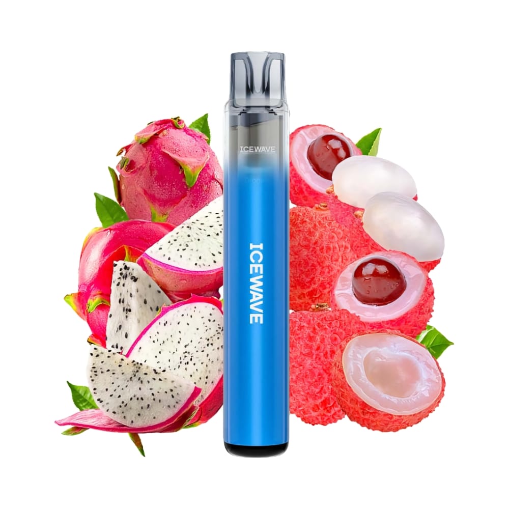 Kit IceWave E1 Azure Blue 1000 pufuri Dragon Fruit Lychee 2ml 20mg