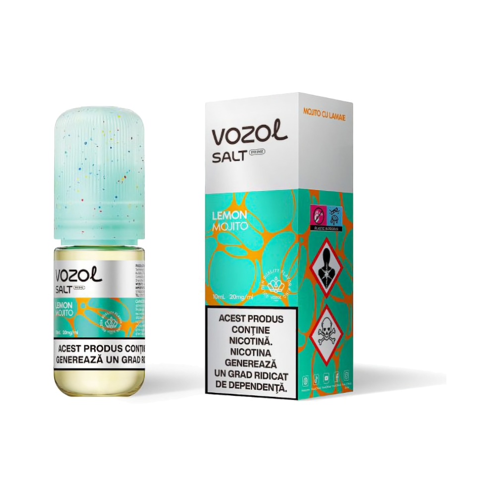 Lichid Vozol Prime Lemon Mojito Salt 10ml 20mg