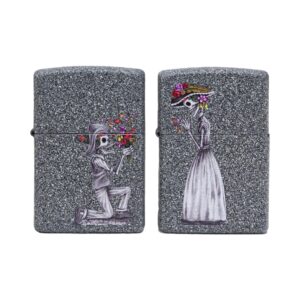 Bricheta Zippo Day Of Dead Skulls Set (28987)