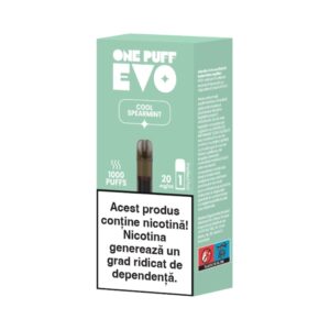 Capsula OnePuff EVO - COOL SPEARMINT 20 MG/ML 1000 Puff