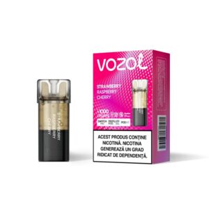 Cartus VOZOL SWITCH PRO SINGLE - Strawberry Raspberry Cherry 20mg