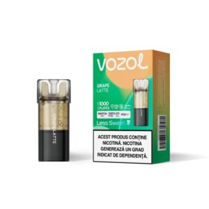 Cartus VOZOL SWITCH PRO SINGLE - Grape Latte 20mg